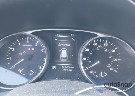 2014 Nissan Rogue Sv z USA, uszkodzony, nr VIN 5N1AT2ML5EC753648